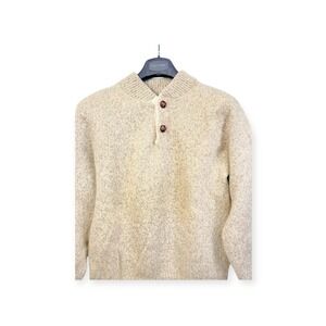 Vtg Dimension By‎ Milford Multicolored Pullover Sweater L USA Made Grandpa